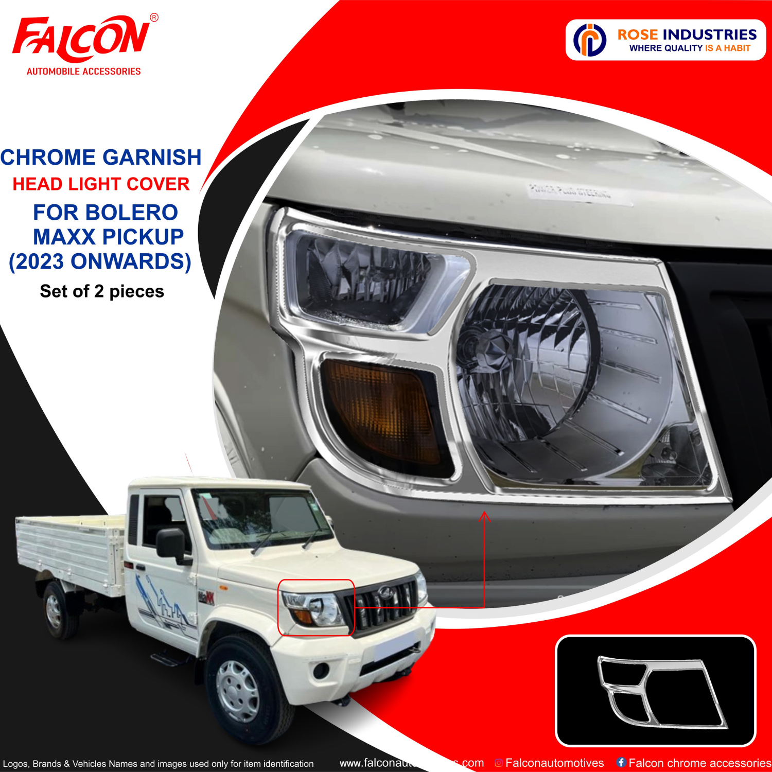 BOLERO MAX HEAD LIGHT COVER RC713