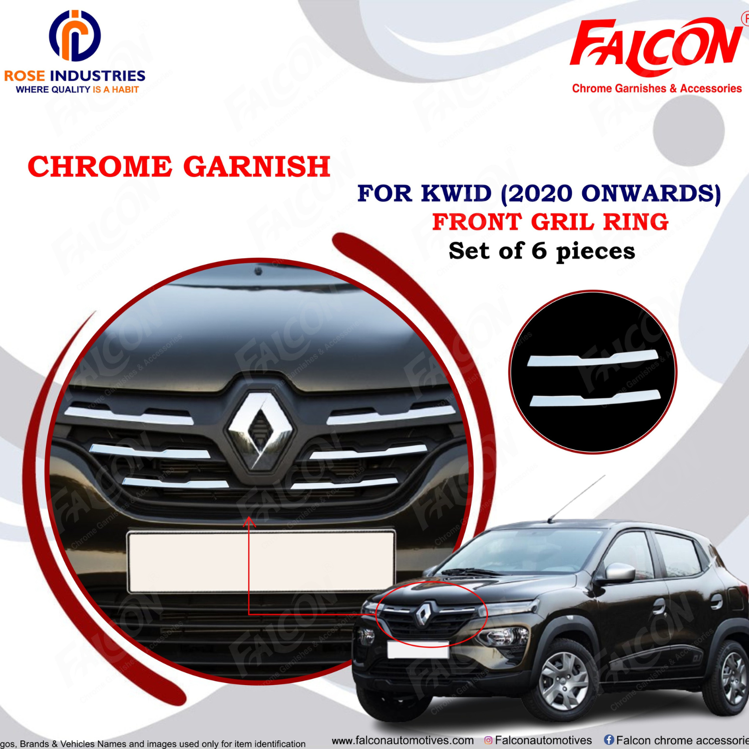 KWID FRONT GRILL RING (2020) RC637