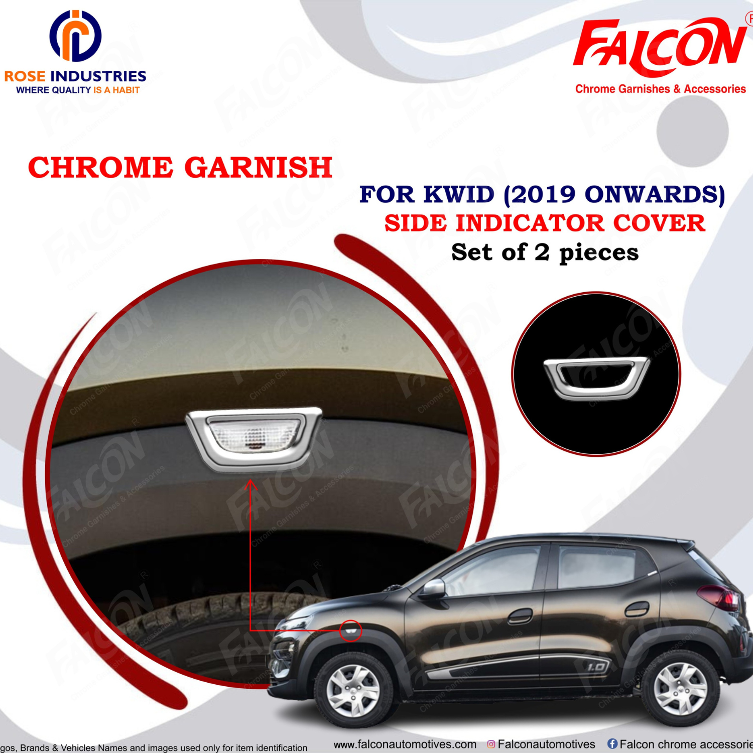 KWID SIDE INDICATOR COVER RC437