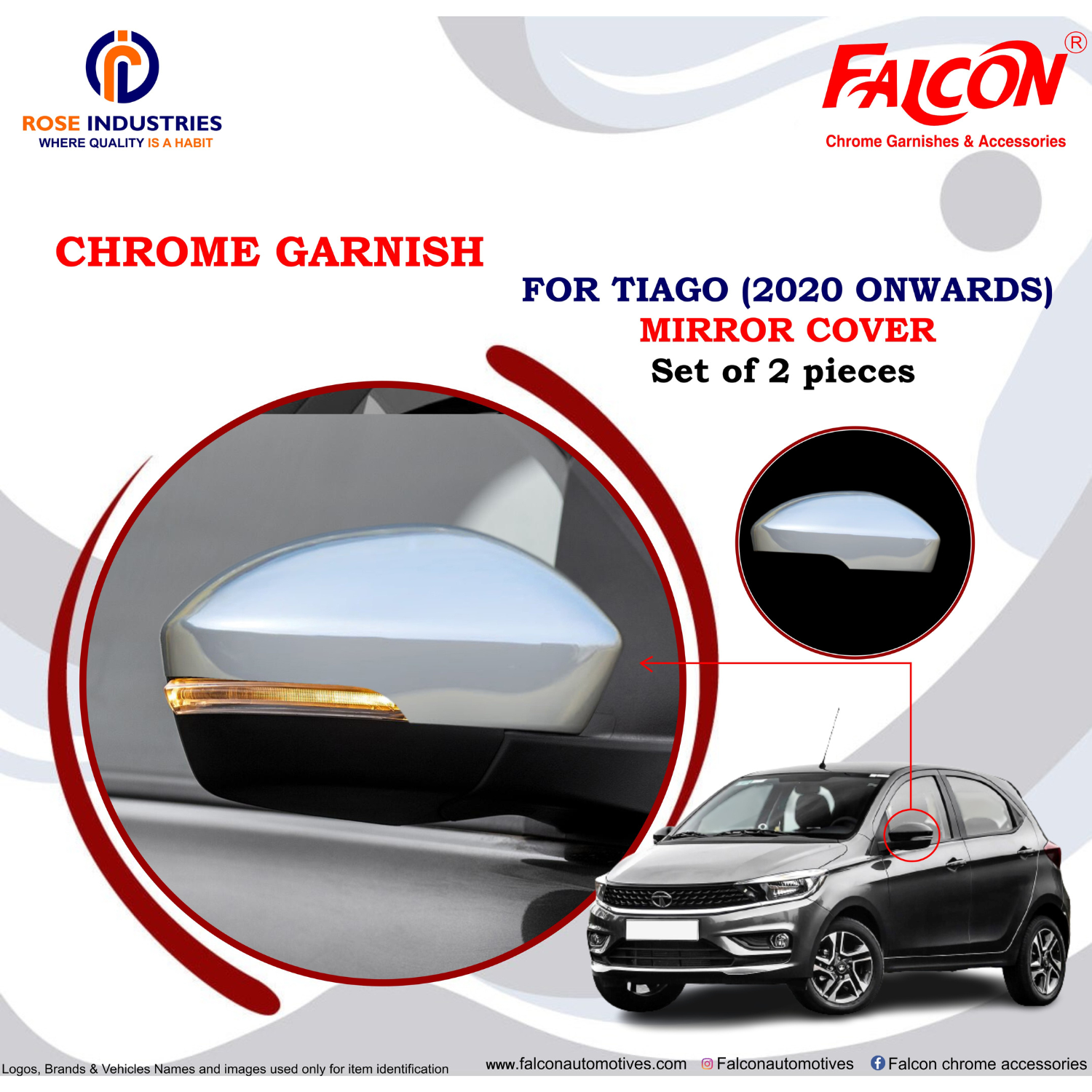 TIAGO MIRROR COVER RC361