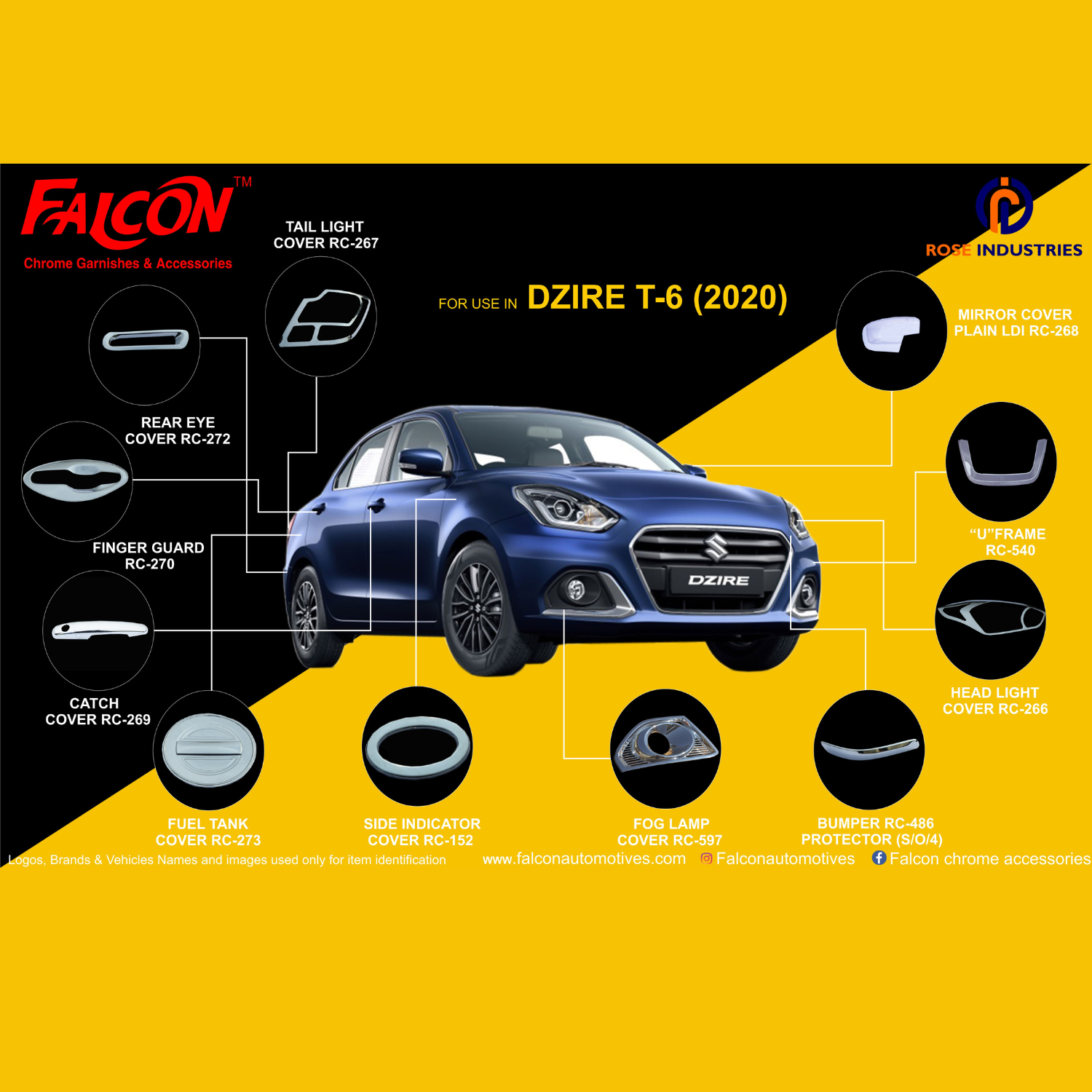 MARUTI SUZUKI DZIRE 2020 (S/O/9) COMBO KIT