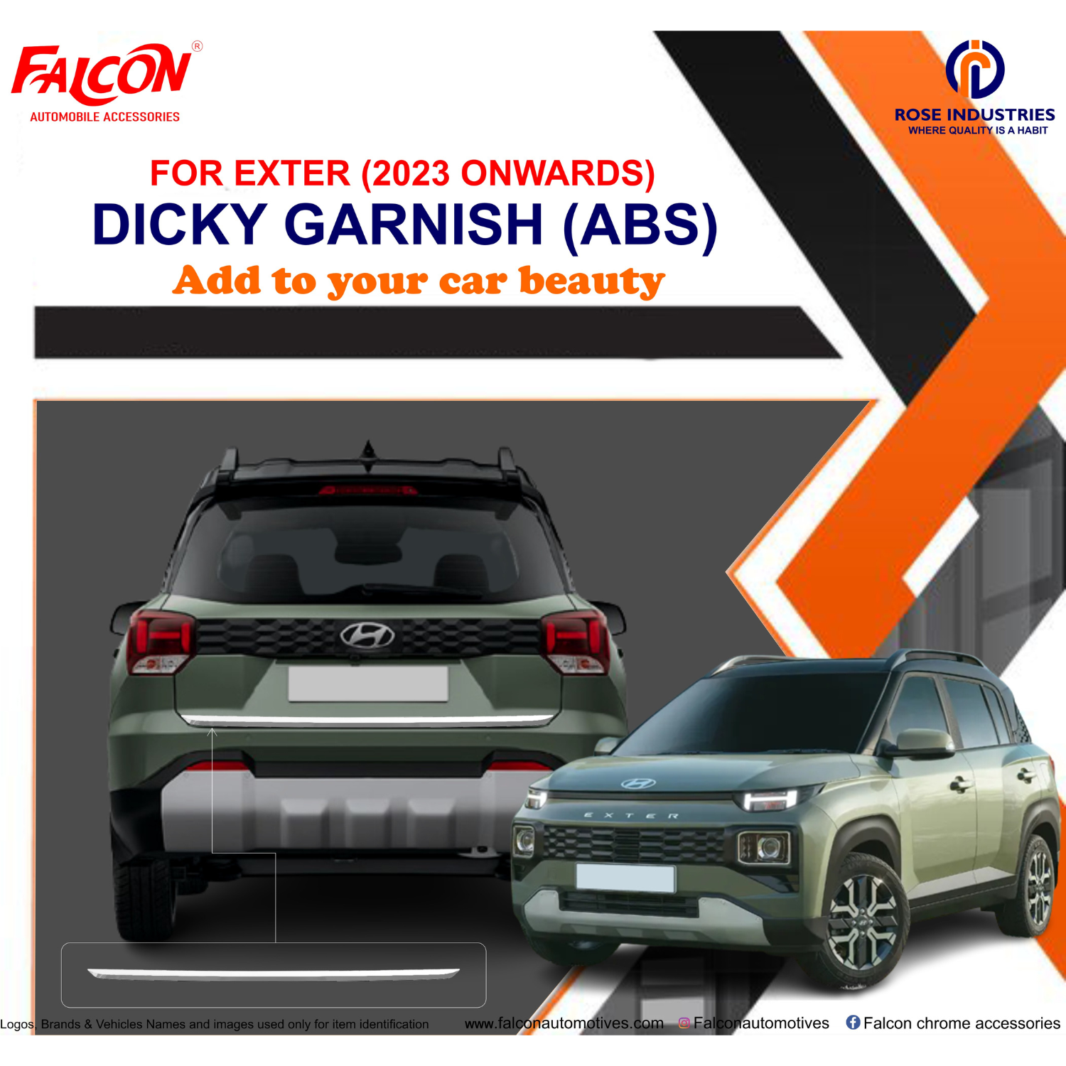 EXTER DICKEY GARNISH ABS RDB37