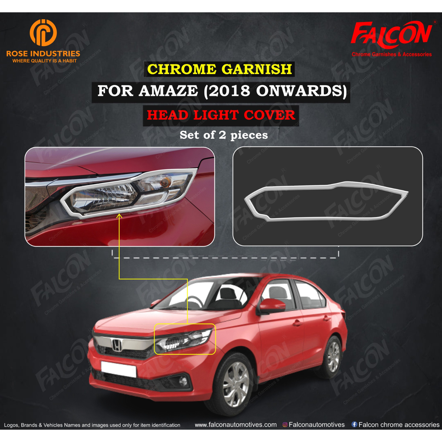 AMAZE HEAD LIGHT COVER RC495