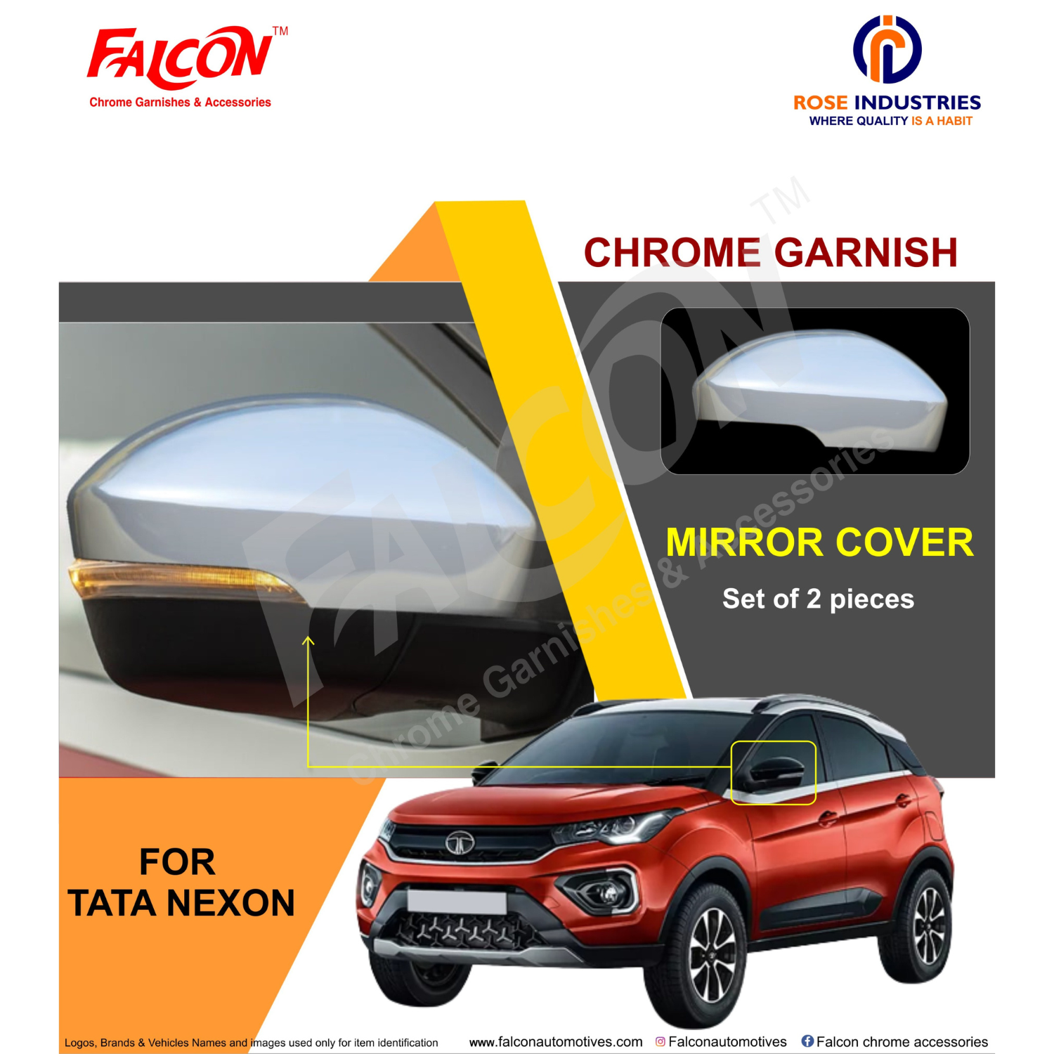 NEXON MIRROR COVER RC470