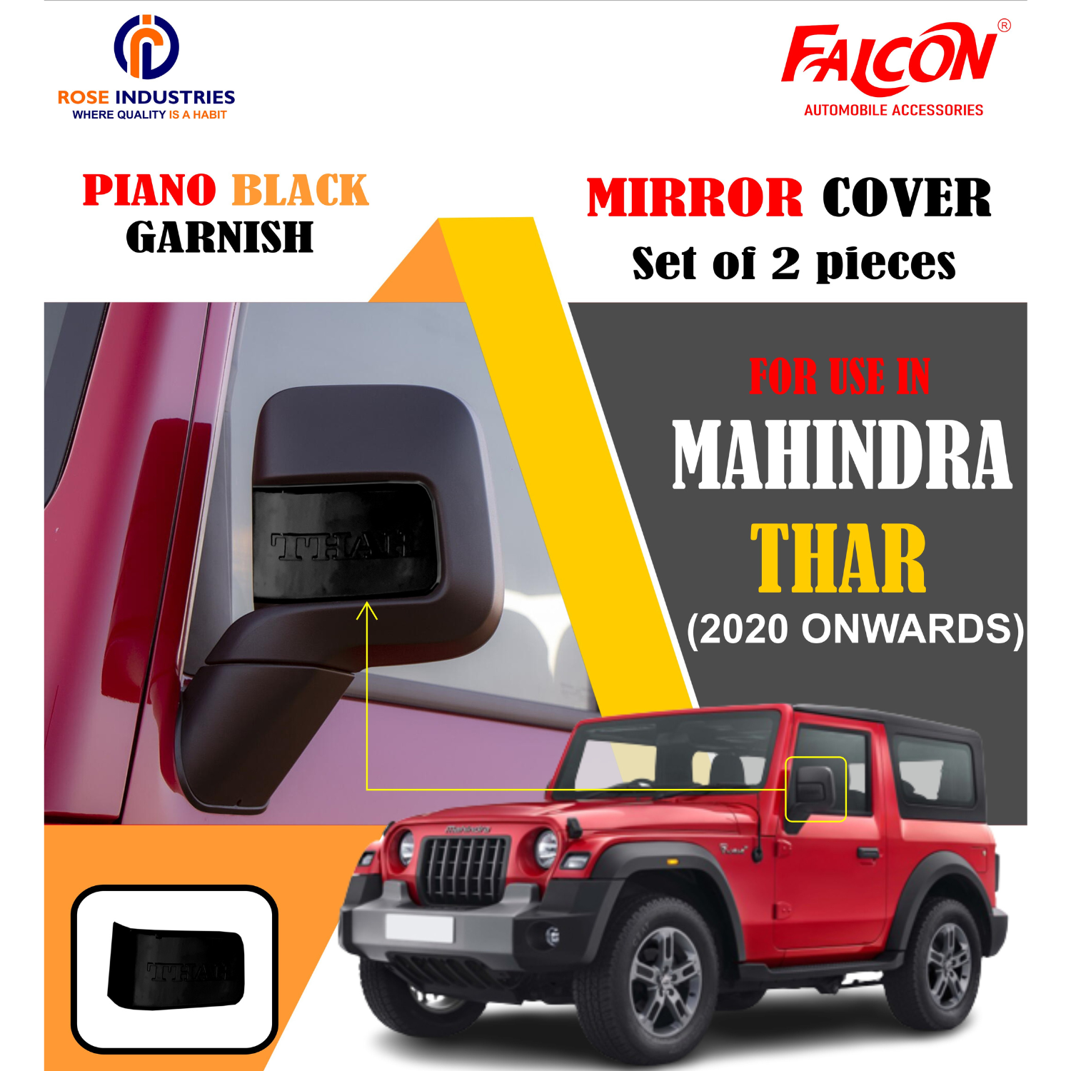 THAR MIRROR COVER RC633