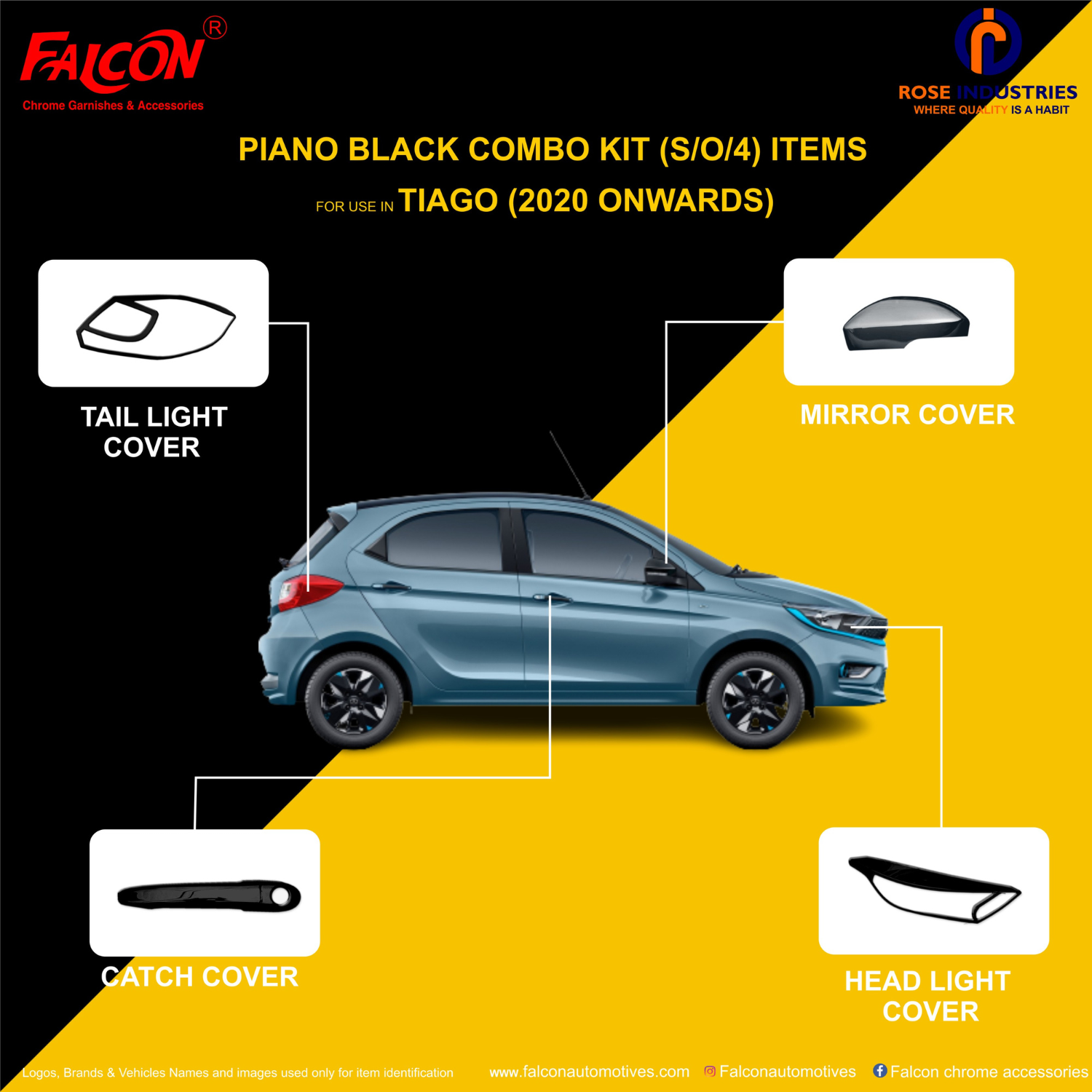TATA TIAGO PIANO BLACK KIT