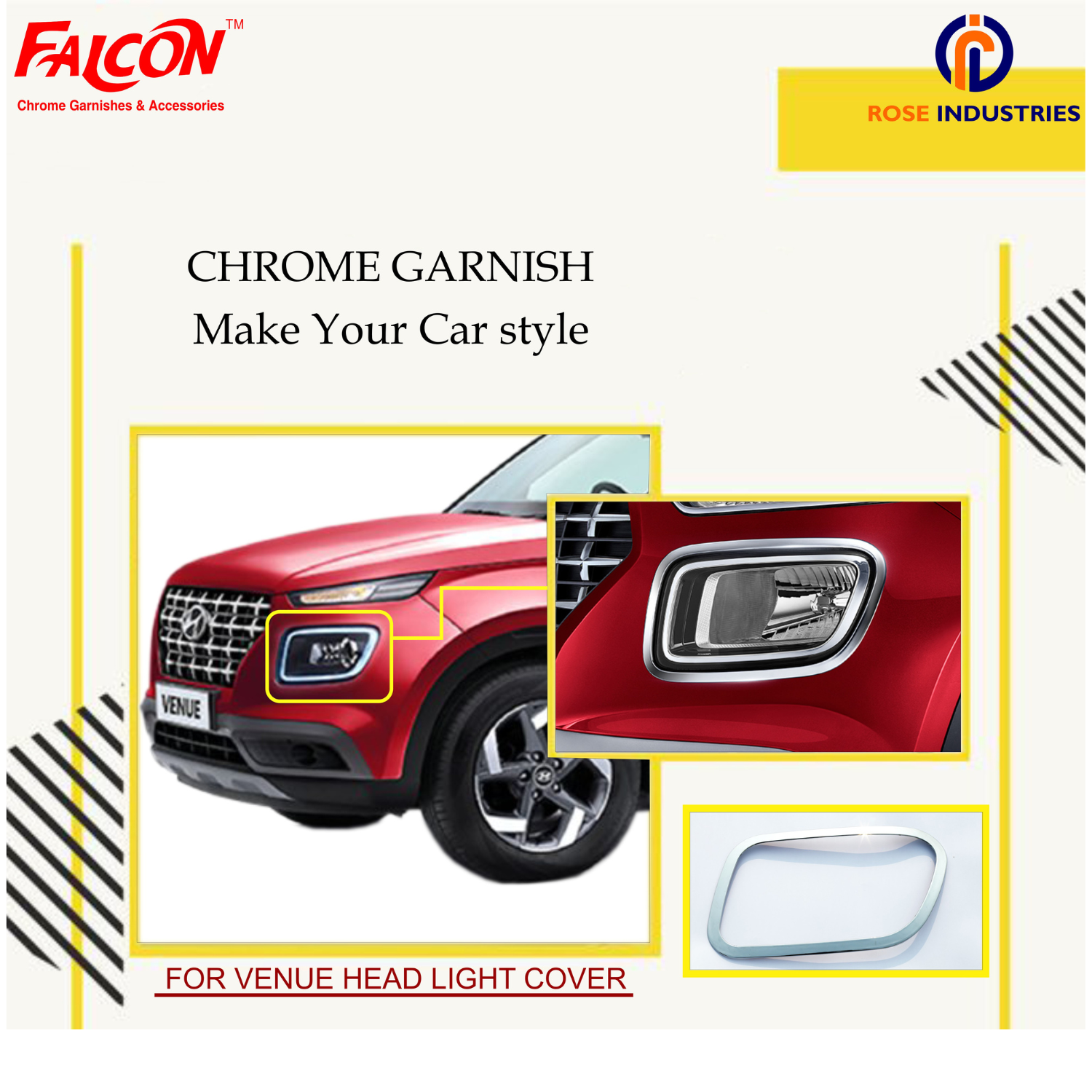 VENUE HEAD LIGHT COVER RC561