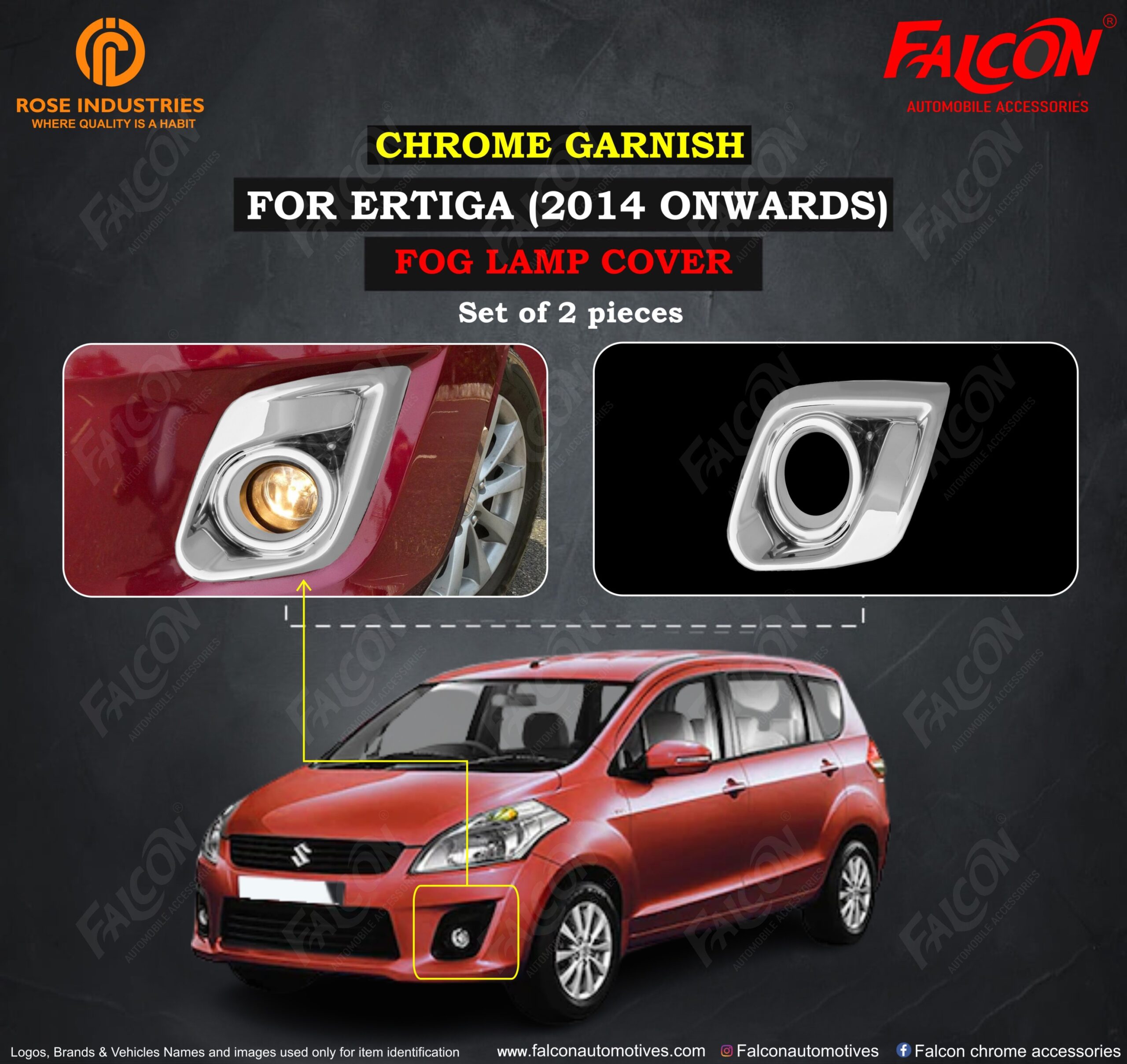 ERTIGA FOG LAMP COVER (T-1) RC229
