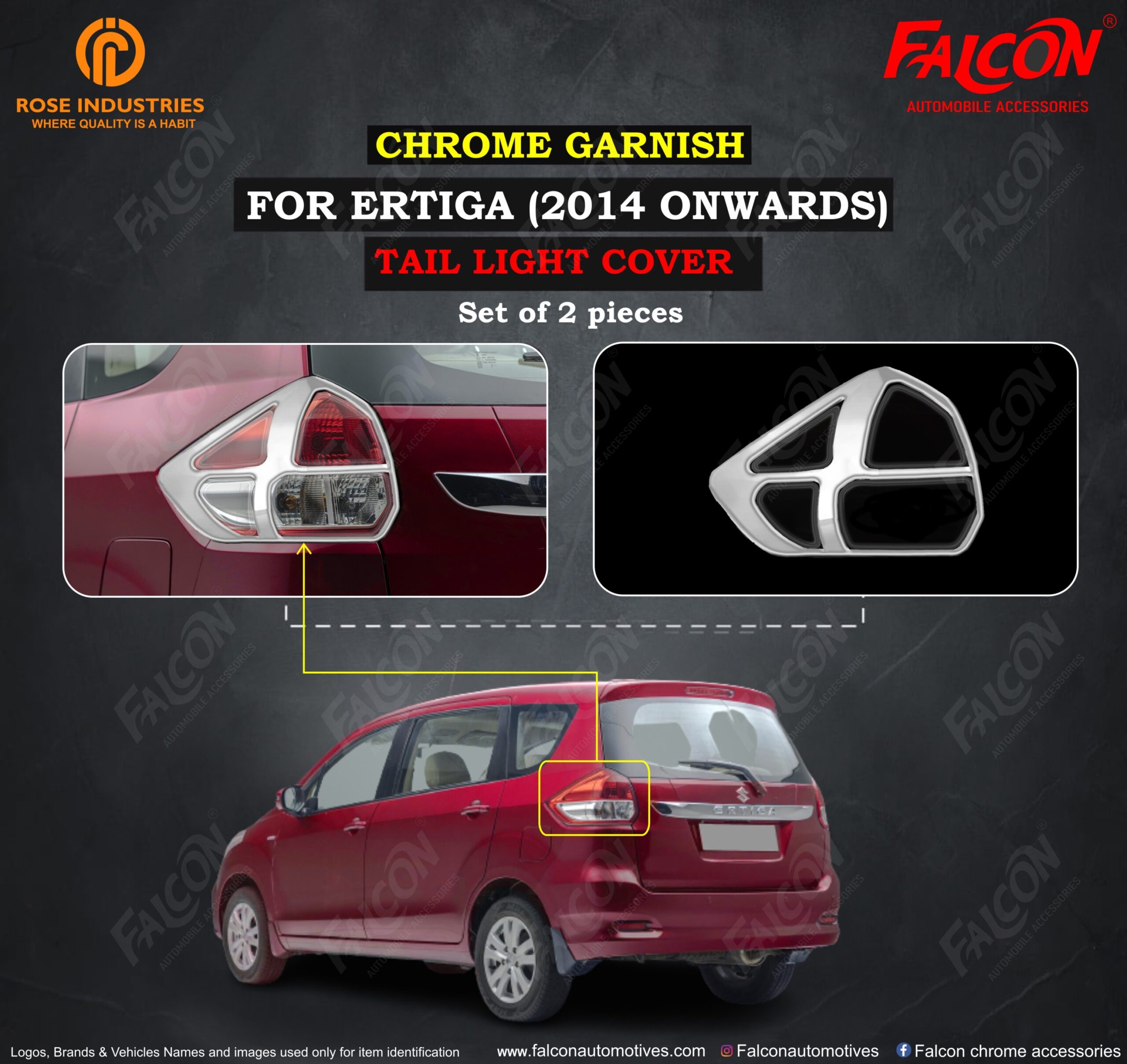 ERTIGA TAIL LIGHT COVER RC224
