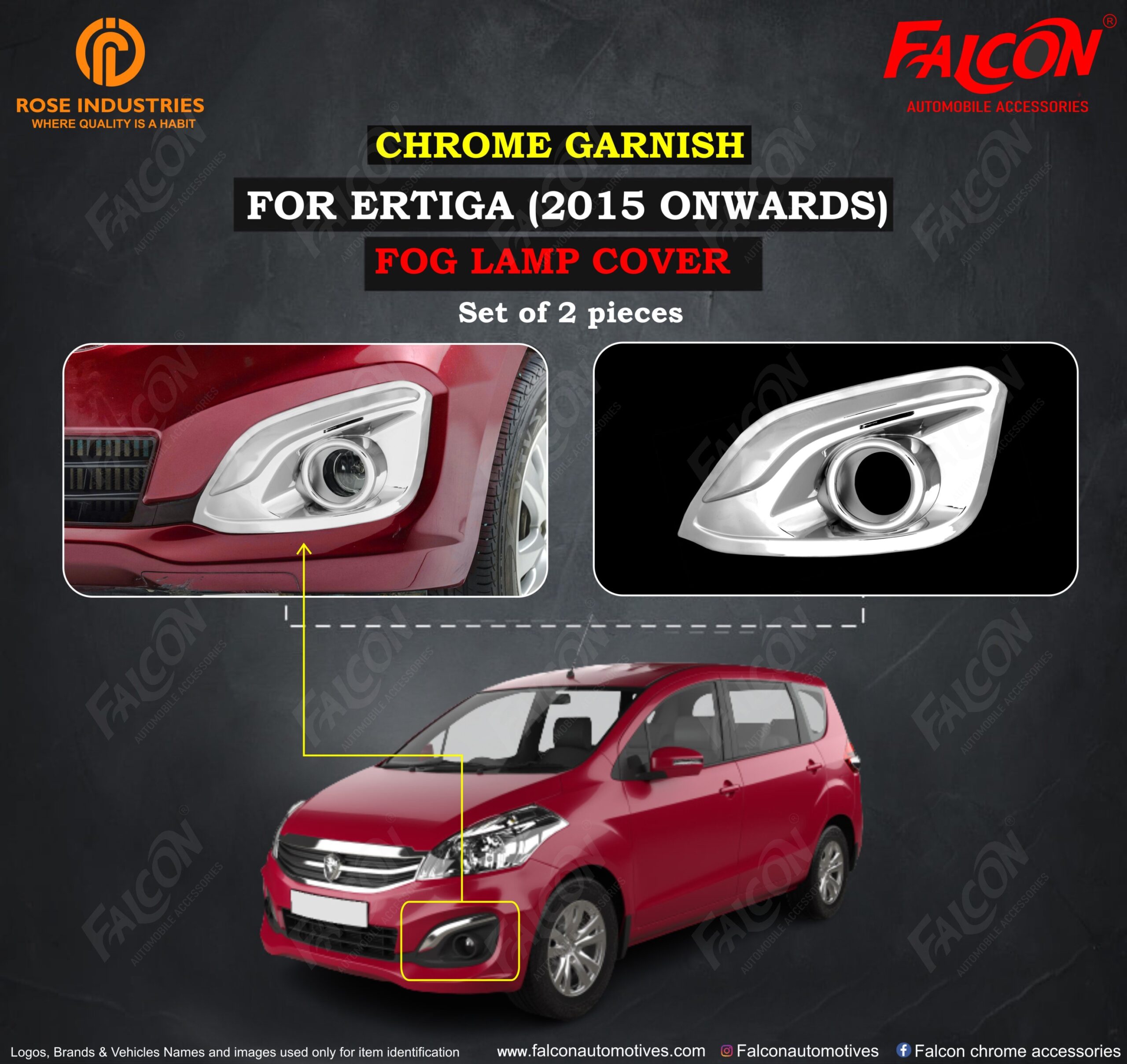 ERTIGA FOG LAMP COVER (T-2) RC231