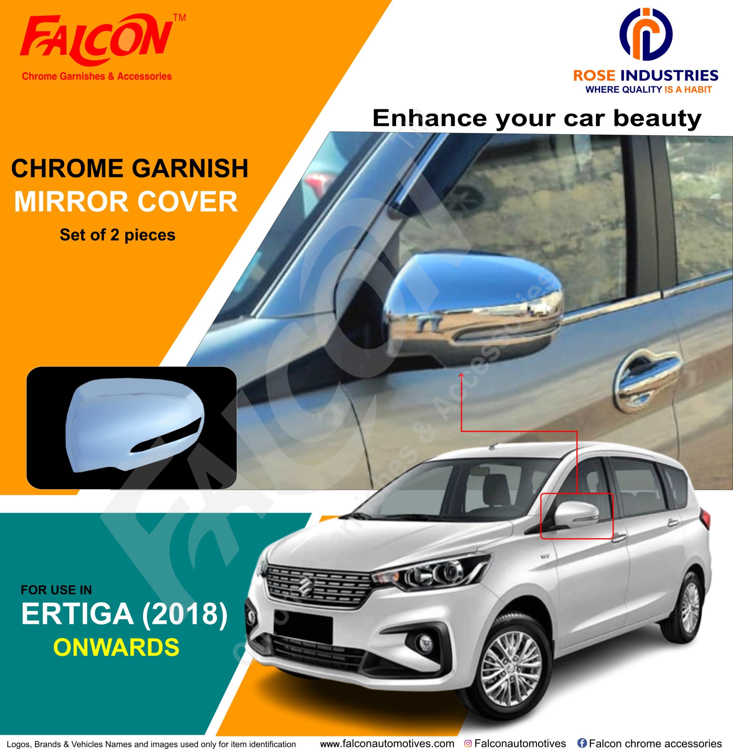 ERTIGA BLINKING MIRROR COVER