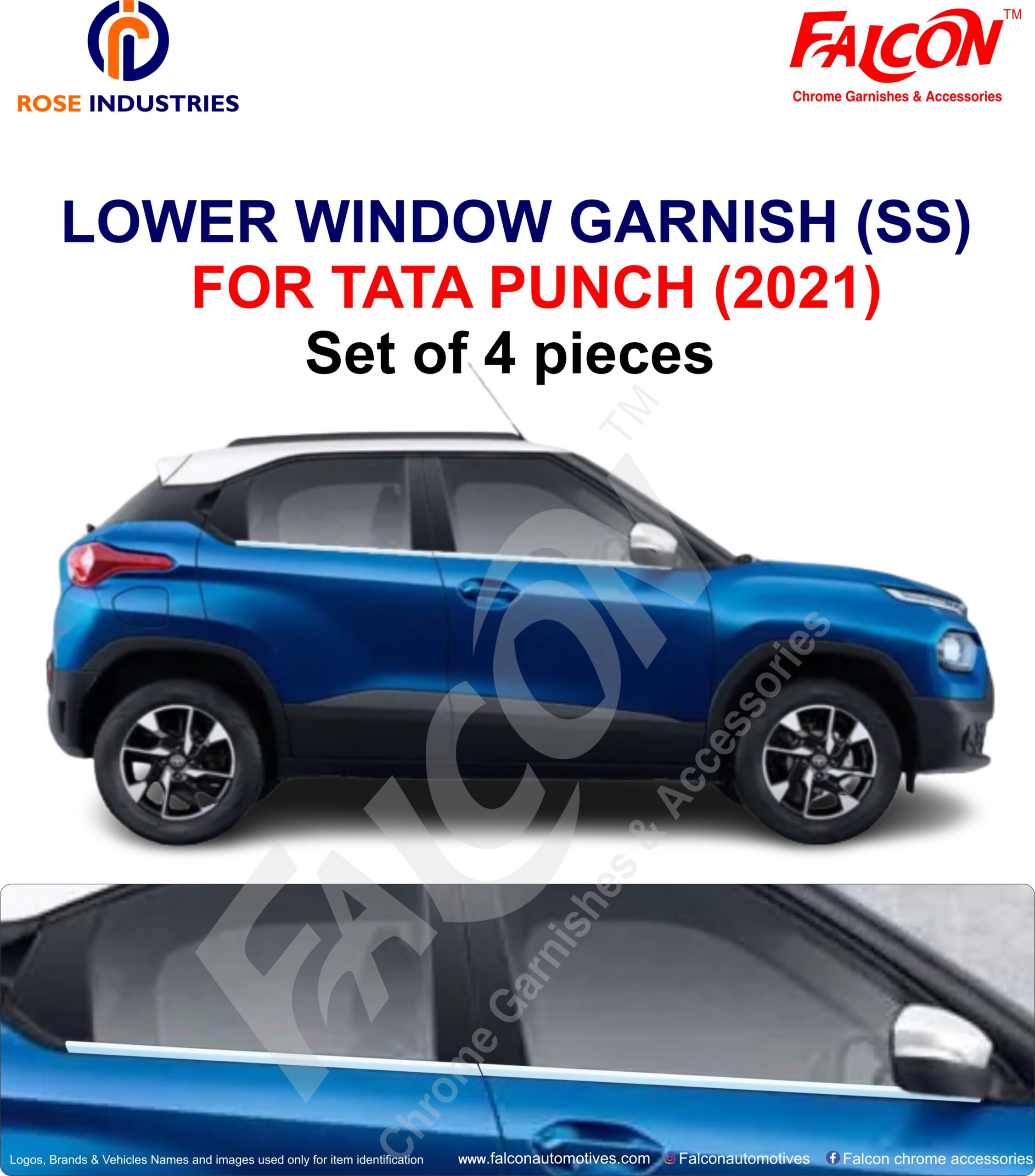 PUNCH LOWER WINDOW GARNISH RLG81