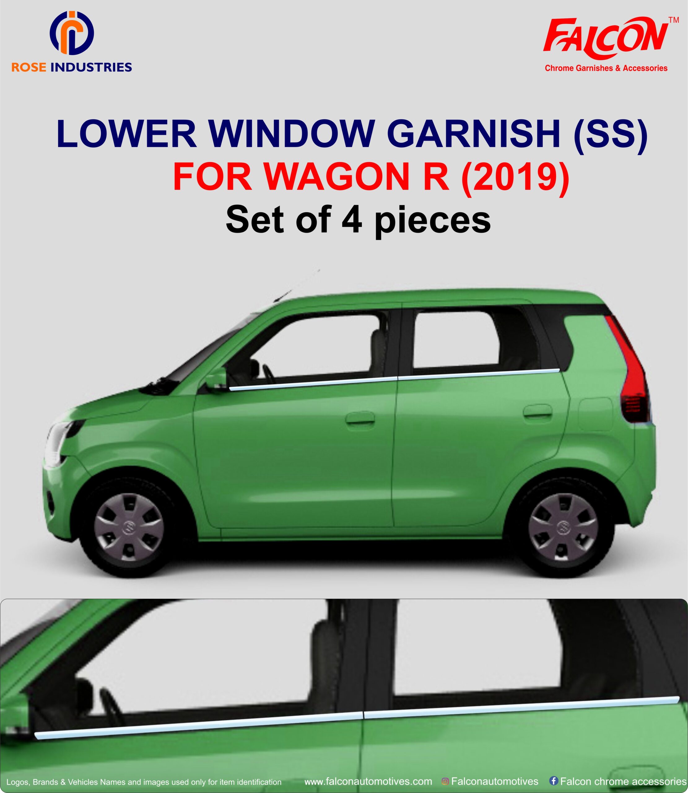 WAGON-R T-5 2019 LOWER WINDOW GARNISH RLG51
