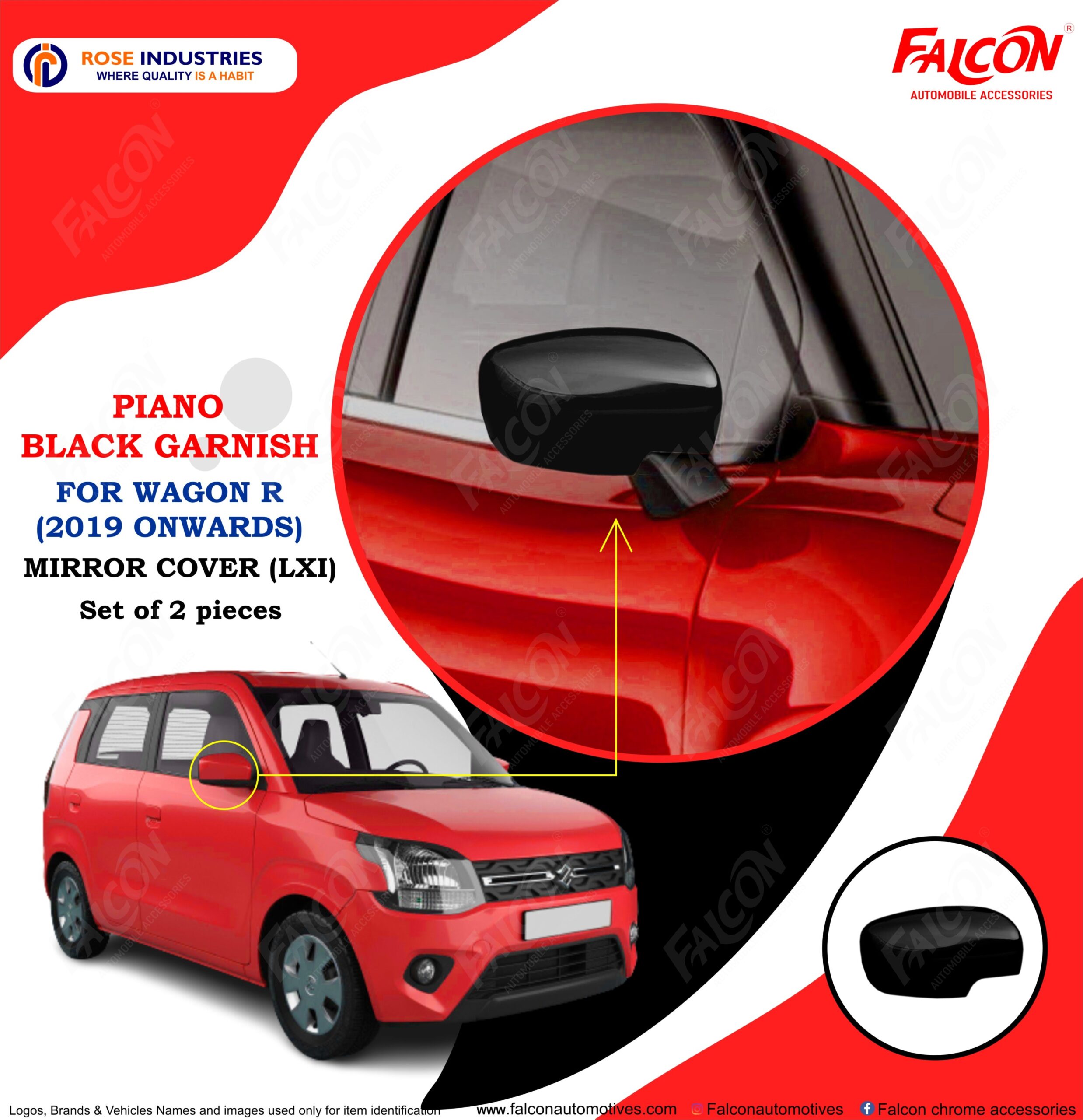 WAGONR T-2 BLINKING MIRROR COVER