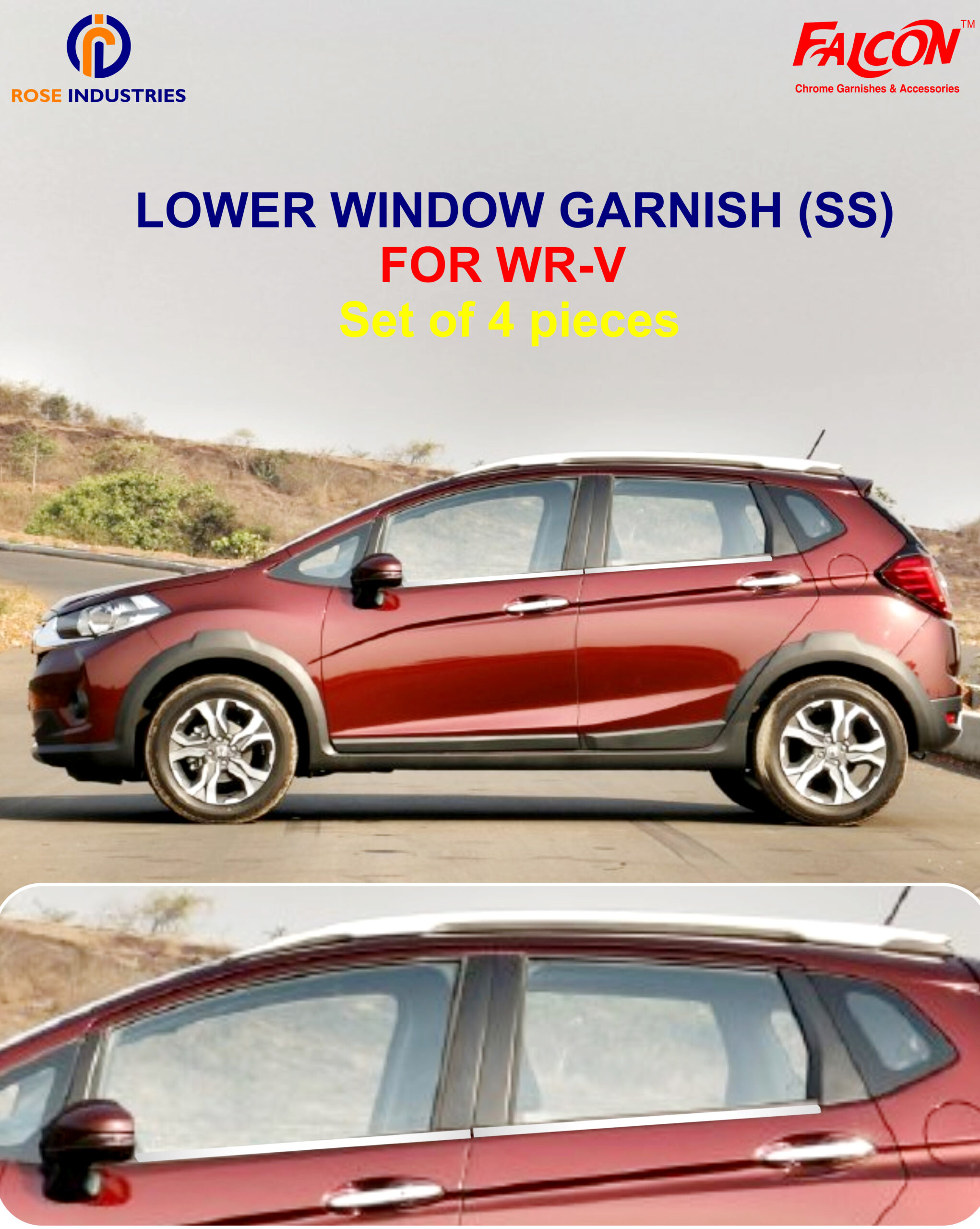 WR-V (S/O/4) LOWER WINDOW GARNISH RLG47