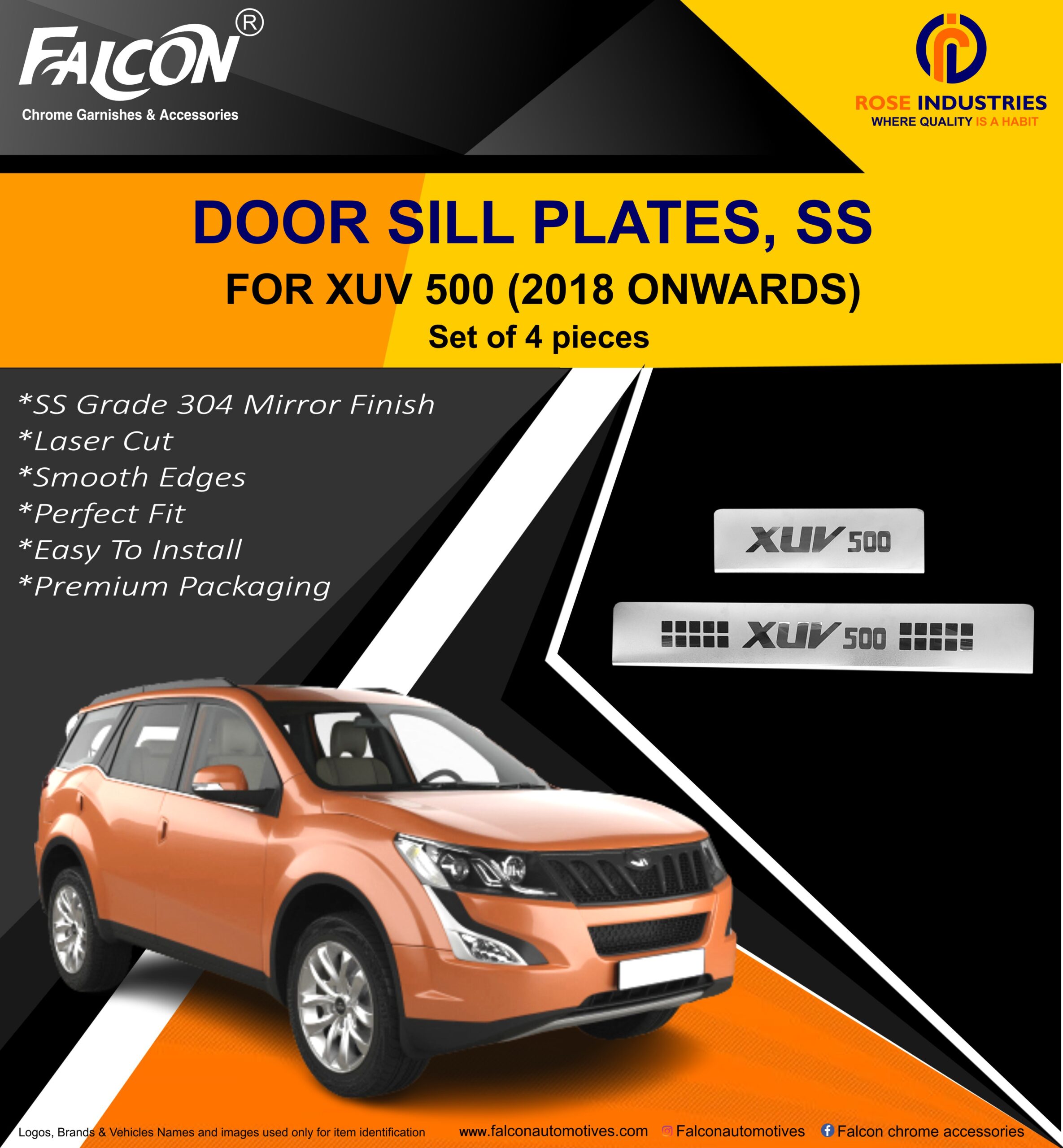 XUV 500 FOOT STEP SS RFS48
