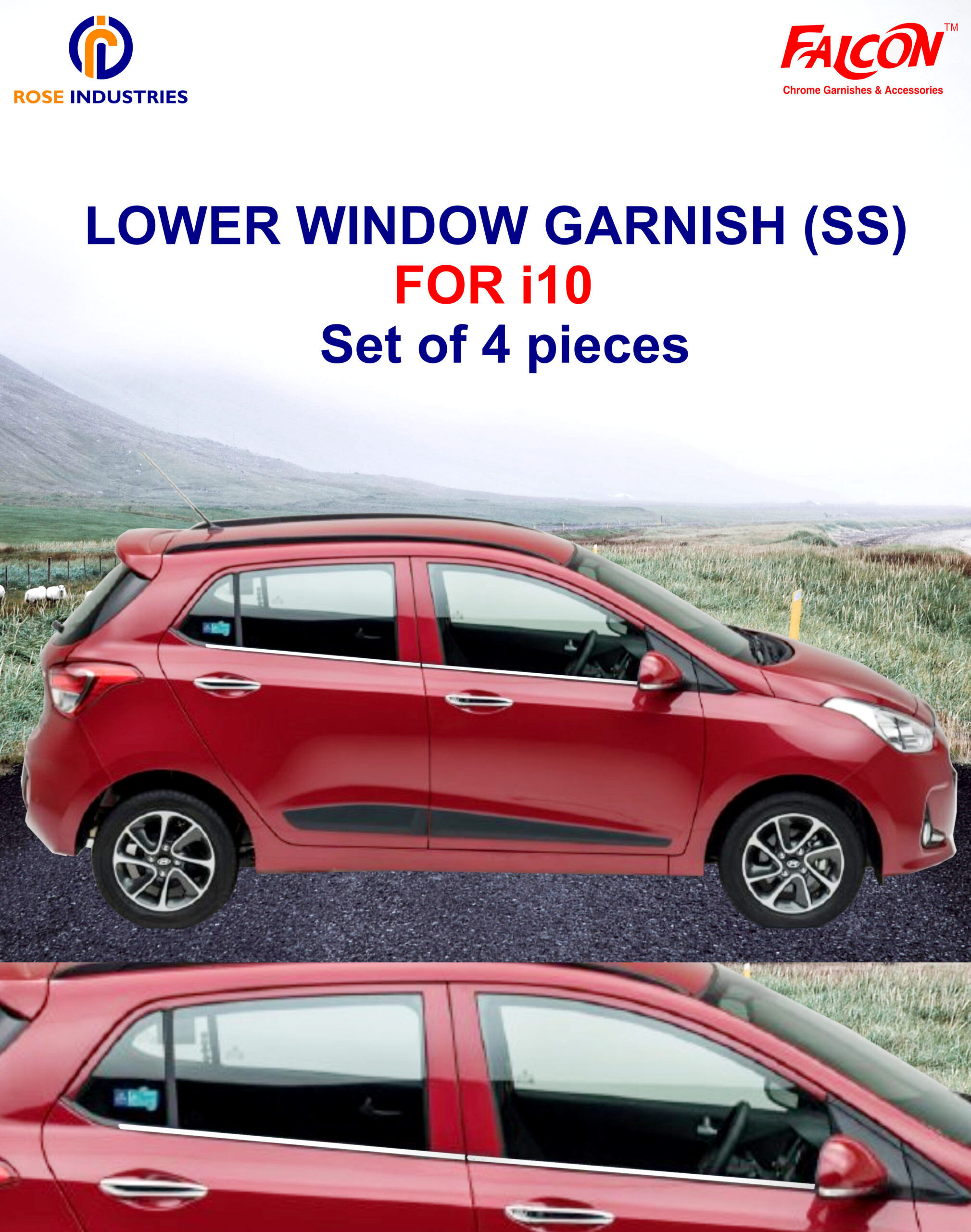 I-10 (S/O/4) LOWER WINDOW GARNISH RLG29