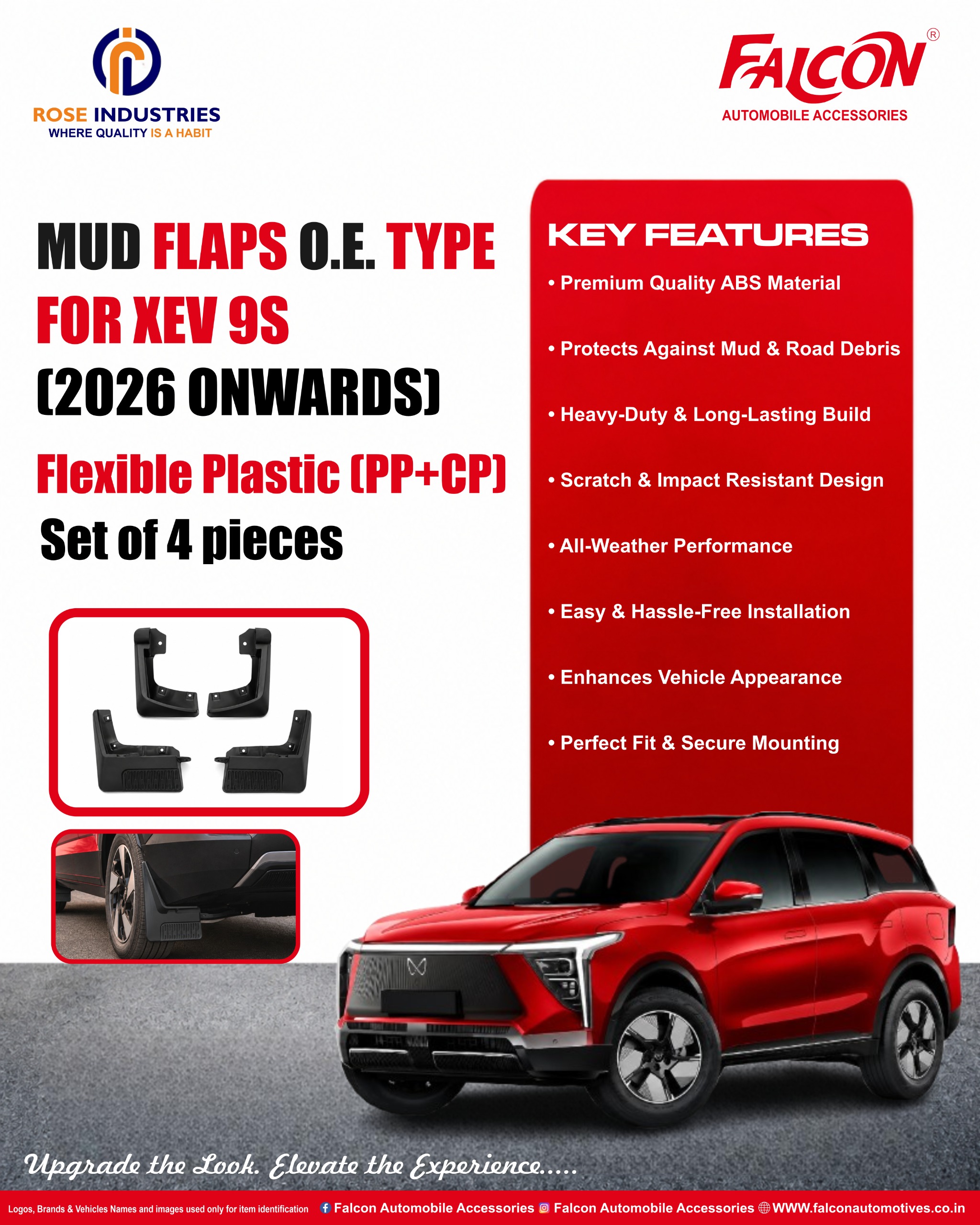 XEV 9S MUDFLAPS